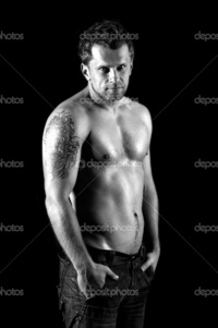 nude muscular males depositphotos naked muscular male model jeans stock photo