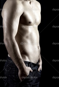 nude muscular males depositphotos naked muscular male model jeans foto spot