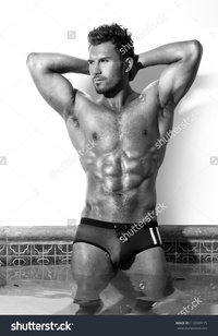 sexy black guys shirtless stock photo sexy fine art black white portrait very muscular male model swimsuit man search