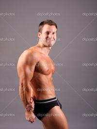 sexy bodybuilder man depositphotos young bodybuilder stock photo