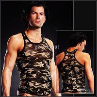 sexy man gays albu sexy lingeries vest camouflage muscle tank product