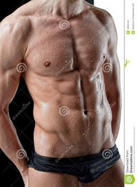 sexy muscular black men sexy wet muscle man body royalty free stock photos