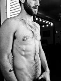 sexy nude guy diego josh olsen otterj hairy beard scruffy facial hair real guy tattoos inked butt ass naked nude amateur model beautiful man quickie