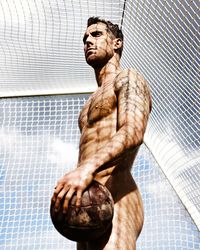 sexy nude males espn body issue carlos bocanegra naked nude male athlete sexy shirtless butt legs muscular physique