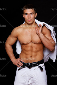 sexy pics man depositphotos portrait sexy man kimono stock photo