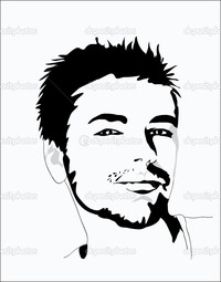 sexy pics man depositphotos portrait young sexy man stock illustration