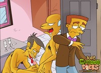 simpson gay porn simpsons page