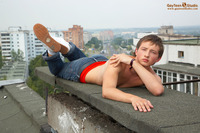 top gay porn models bigboycock nude boy posing roof