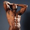 black naked muscle men