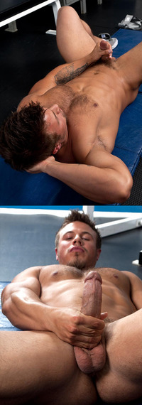 randy blue gay sex Pics collages randyblue randy blue dan darlington blond hunk jacking gym